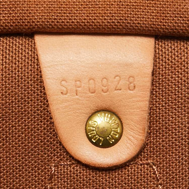 Pre Owned Louis Vuitton Monogram Canvas Speedy 30 Bag