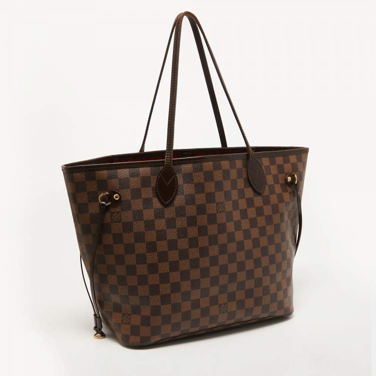 مملوكة مسبقًا Louis Vuitton Damier Ebene Canvas Neverfull MM Bag