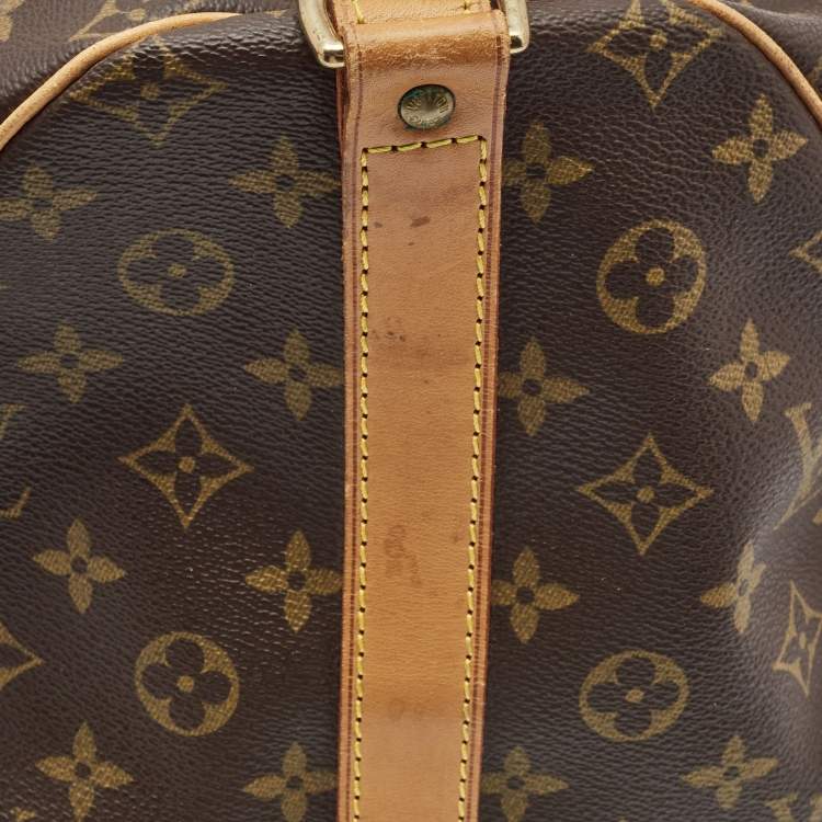Pre Owned Louis Vuitton Monogram Canvas Keepall Bandouliere 55 Bag