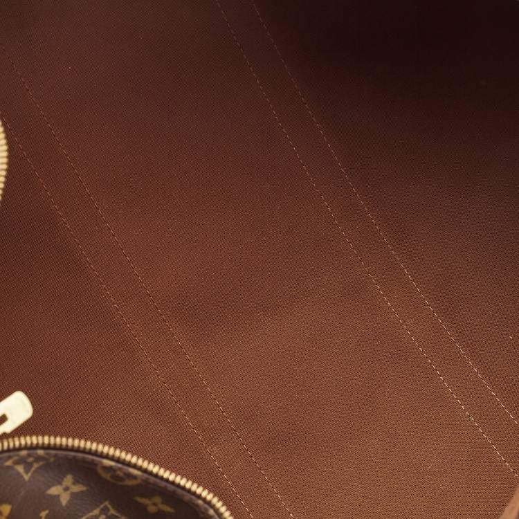 Pre Owned Louis Vuitton Monogram Canvas Keepall Bandouliere 55 Bag