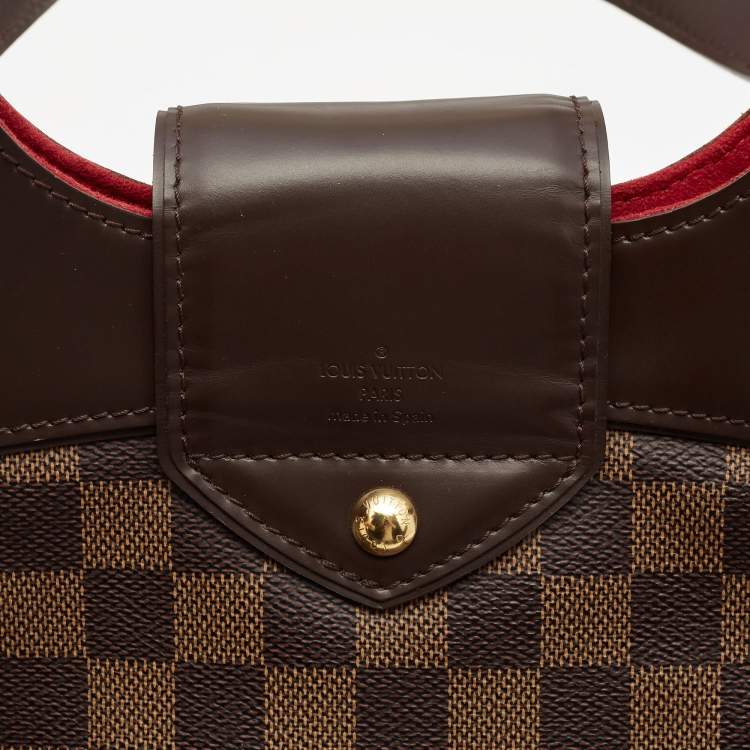 Pre Owned Louis Vuitton Damier Ebene Canvas Sistina GM Bag