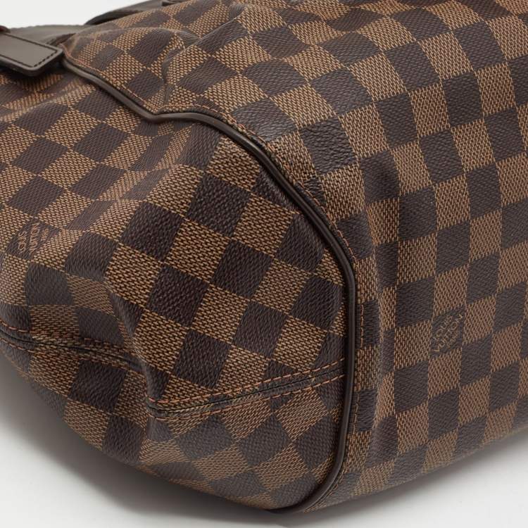 Pre Owned Louis Vuitton Damier Ebene Canvas Sistina GM Bag