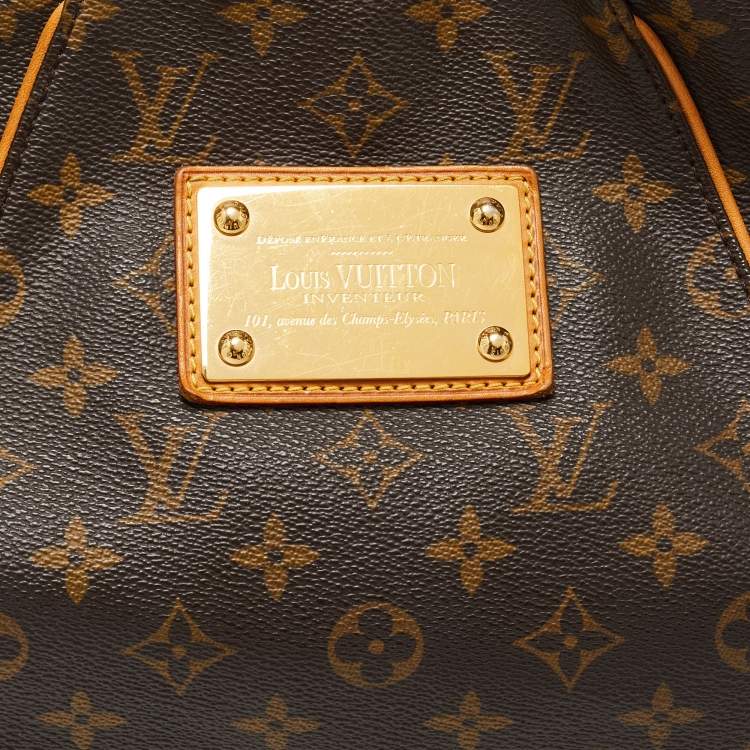 Pre Owned Louis Vuitton Monogram Canvas Galliera PM Bag