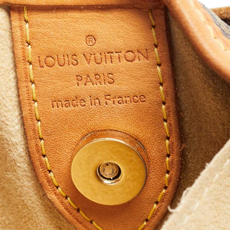 Pre Owned Louis Vuitton Monogram Canvas Galliera PM Bag