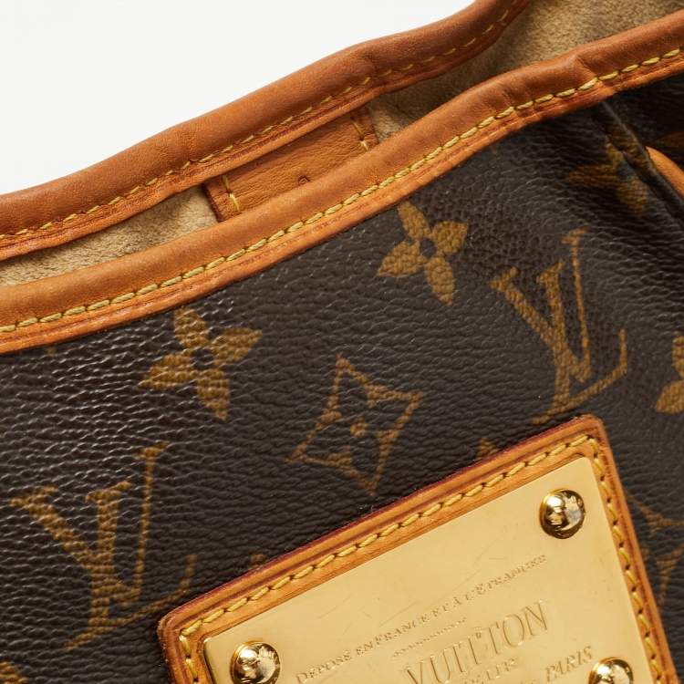 Pre Owned Louis Vuitton Monogram Canvas Galliera PM Bag