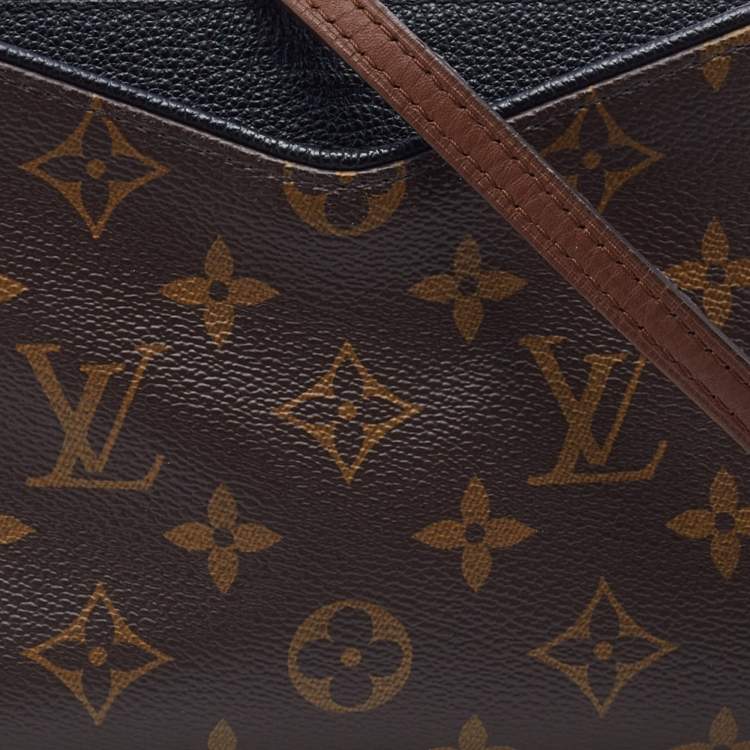Pre Owned Louis Vuitton Monogram Canvas Pallas Chain Clutch