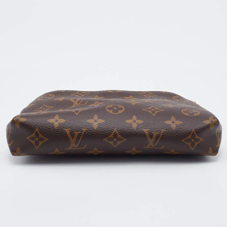 Pre Owned Louis Vuitton Monogram Canvas Pallas Chain Clutch