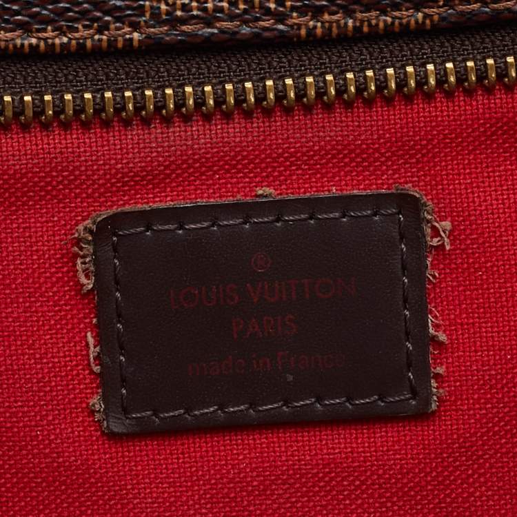 Pre Owned Louis Vuitton Damier Ebene Canvas Bloomsbury GM Bag