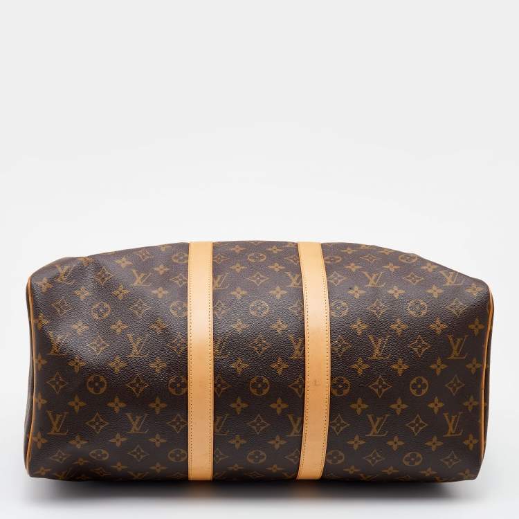 Pre Owned Louis Vuitton Monogram Canvas Keepall 45 Bag