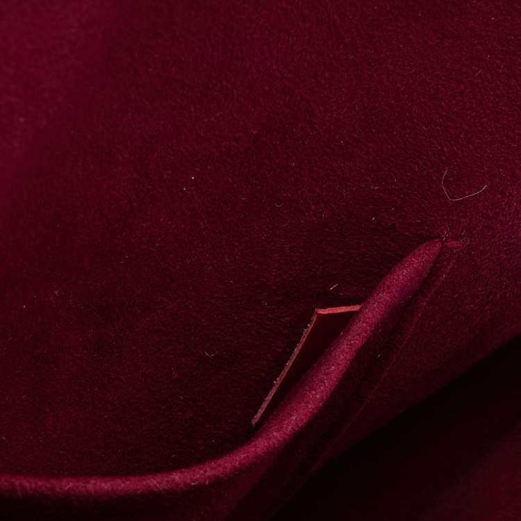 Pre Owned Louis Vuitton Fuchsia Epi Leather Alma PM Bag