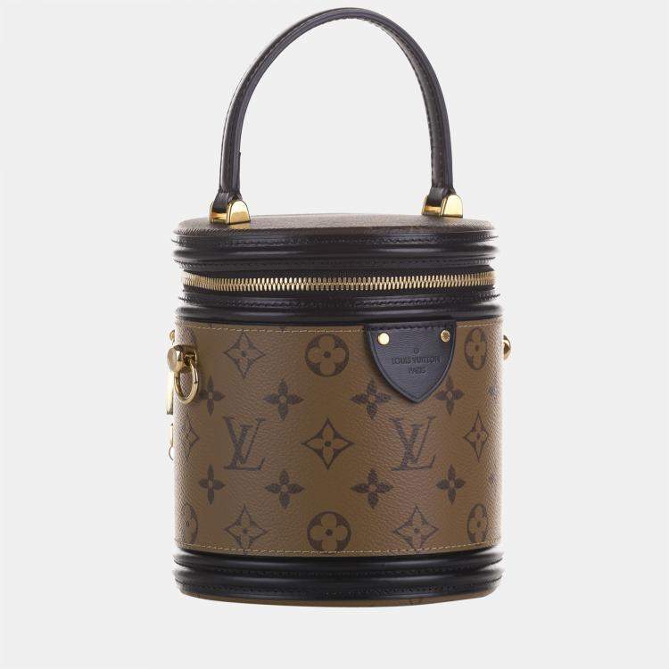 Pre Owned Louis Vuitton Brown Monogram Reverse Cannes