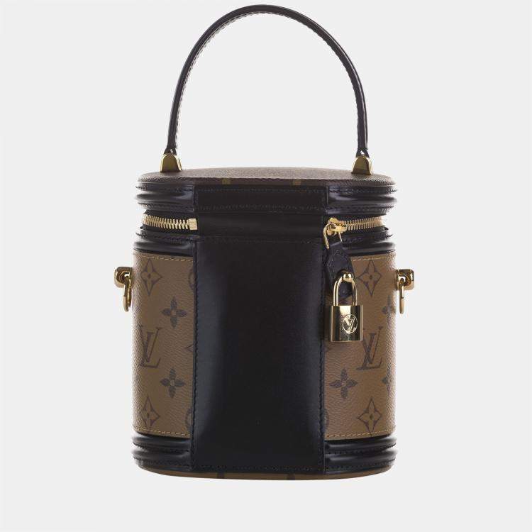 Pre Owned Louis Vuitton Brown Monogram Reverse Cannes