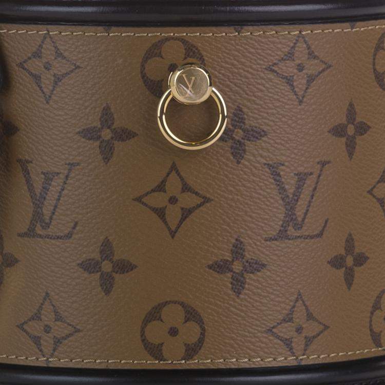 Pre Owned Louis Vuitton Brown Monogram Reverse Cannes