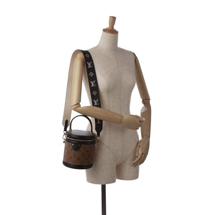 Pre Owned Louis Vuitton Brown Monogram Reverse Cannes