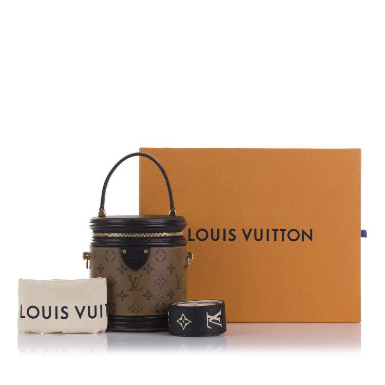 Pre Owned Louis Vuitton Brown Monogram Reverse Cannes