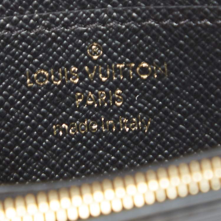 Pre Owned Louis Vuitton Black Epi Leather Trunk Multicartes Wallet