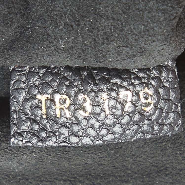 مملوكة مسبقًا Louis Vuitton Black Monogram Empreinte Leather Vavin BB Bag