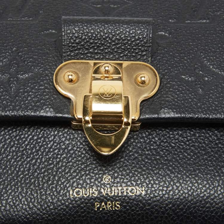 مملوكة مسبقًا Louis Vuitton Black Monogram Empreinte Leather Vavin BB Bag