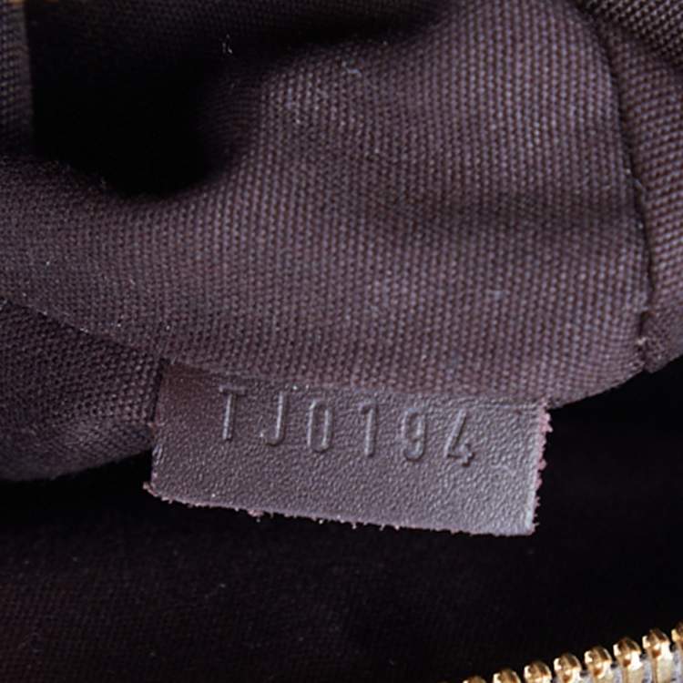 Pre Owned Louis Vuitton Amarante Monogram Vernis Virginia MM Bag              