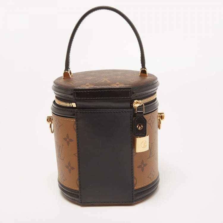 Pre Owned Louis Vuitton Reverse Monogram Canvas Cannes Bag