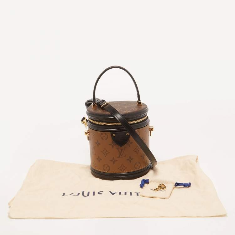 Pre Owned Louis Vuitton Reverse Monogram Canvas Cannes Bag