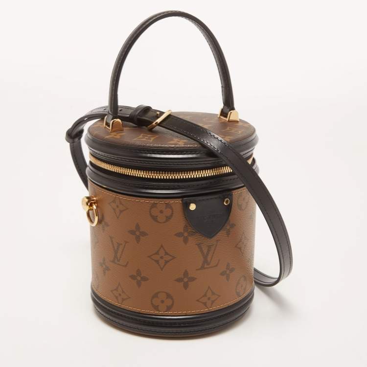 Pre Owned Louis Vuitton Reverse Monogram Canvas Cannes Bag
