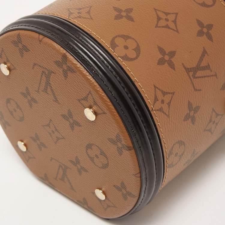 Pre Owned Louis Vuitton Reverse Monogram Canvas Cannes Bag