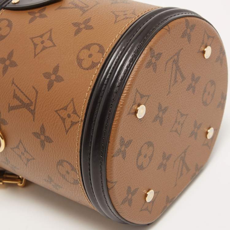 Pre Owned Louis Vuitton Reverse Monogram Canvas Cannes Bag