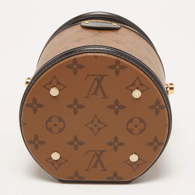Pre Owned Louis Vuitton Reverse Monogram Canvas Cannes Bag