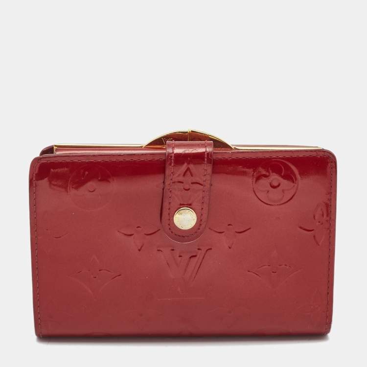 Louis Vuitton, Bags, Louis Vuitton Viennois Wallet Monogram Vernis