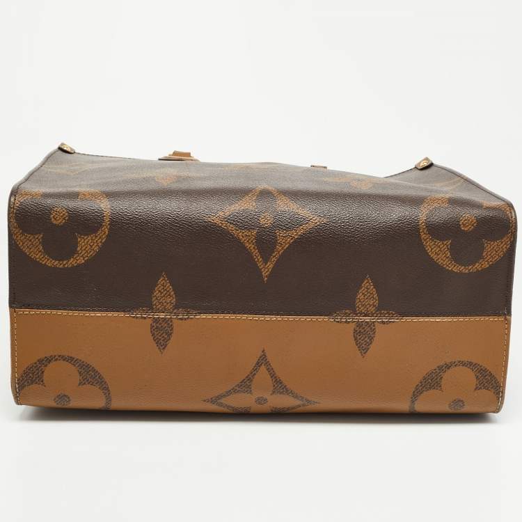 Pre Owned Louis Vuitton Reverse Monogram Canvas Giant Onthego MM Bag