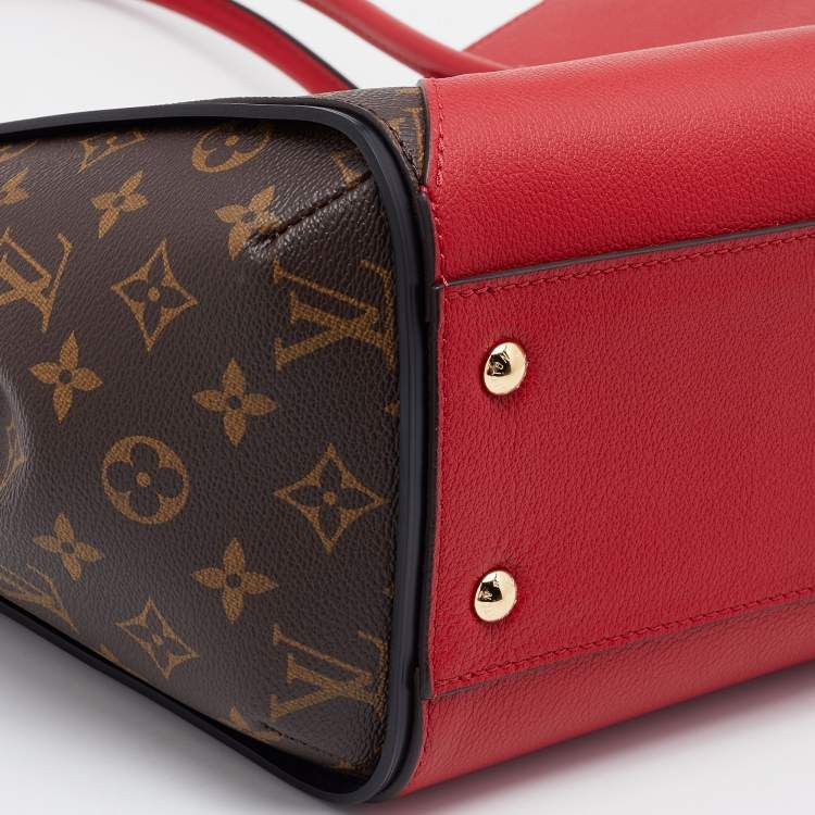 Pre Owned Louis Vuitton Cherry Monogram Canvas and Leather Kimono Bag