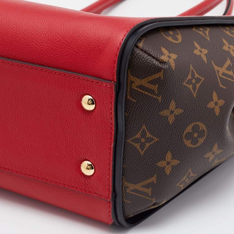 Pre Owned Louis Vuitton Cherry Monogram Canvas and Leather Kimono Bag