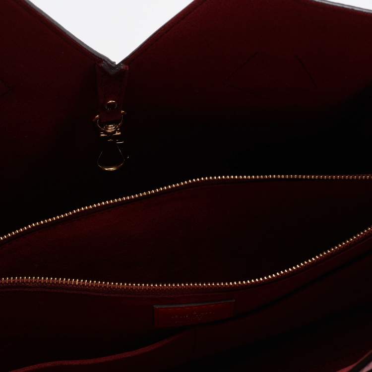 Pre Owned Louis Vuitton Cherry Monogram Canvas and Leather Kimono Bag
