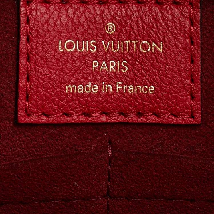 Pre Owned Louis Vuitton Cherry Monogram Canvas and Leather Kimono Bag