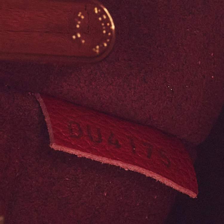 Pre Owned Louis Vuitton Cherry Monogram Canvas and Leather Kimono Bag