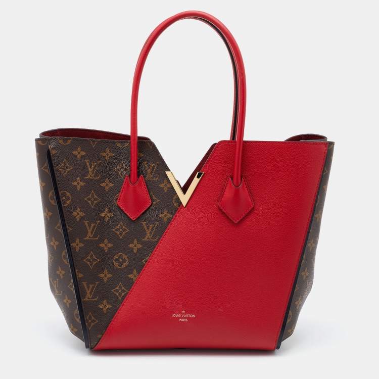 Pre Owned Louis Vuitton Cherry Monogram Canvas and Leather Kimono Bag