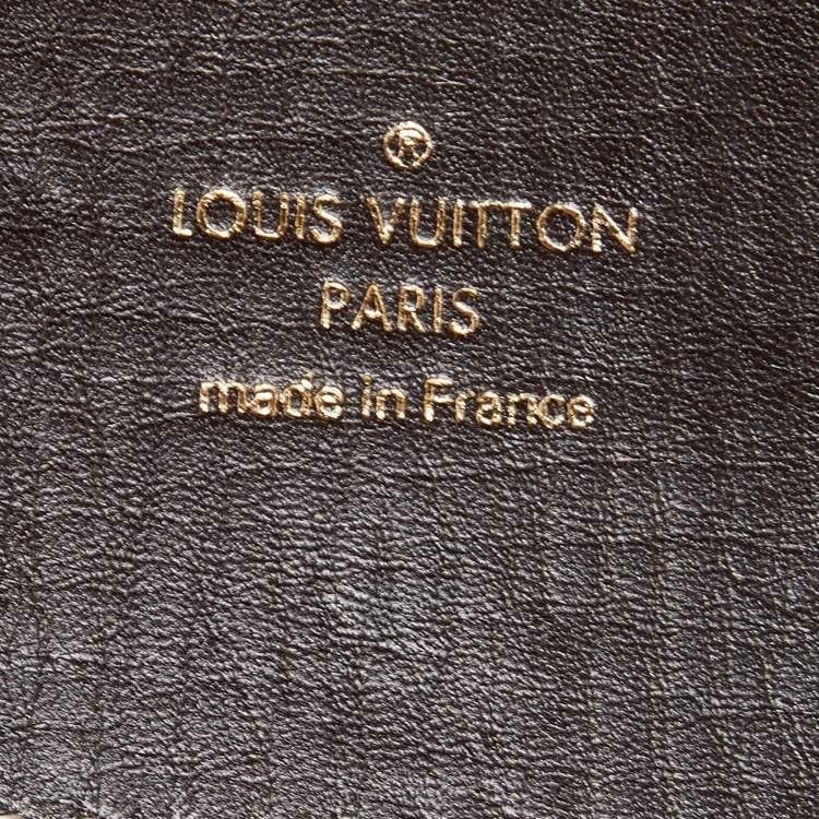 Pre Owned Louis Vuitton Fusain Monogram Idylle Fabric Epopee Rolling Luggage