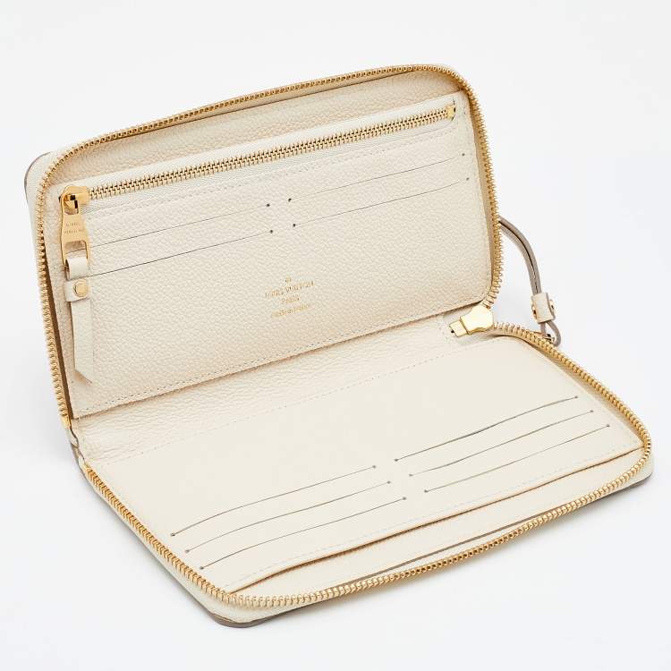 Louis Vuitton, Bags, Beautiful Louis Vuitton Beige Empreinte Secret Wallet