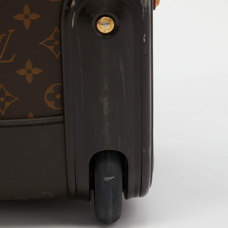 Pre Owned Louis Vuitton Monogram Canvas Business Pegase Legere 55 Luggage