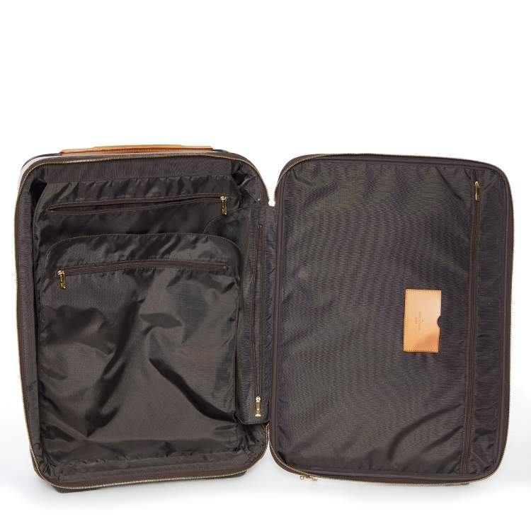 Pre Owned Louis Vuitton Monogram Canvas Business Pegase Legere 55 Luggage