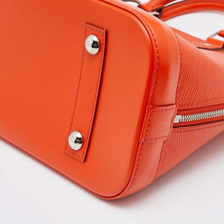 Pre Owned Louis Vuitton Piment Epi Leather Alma PM Bag