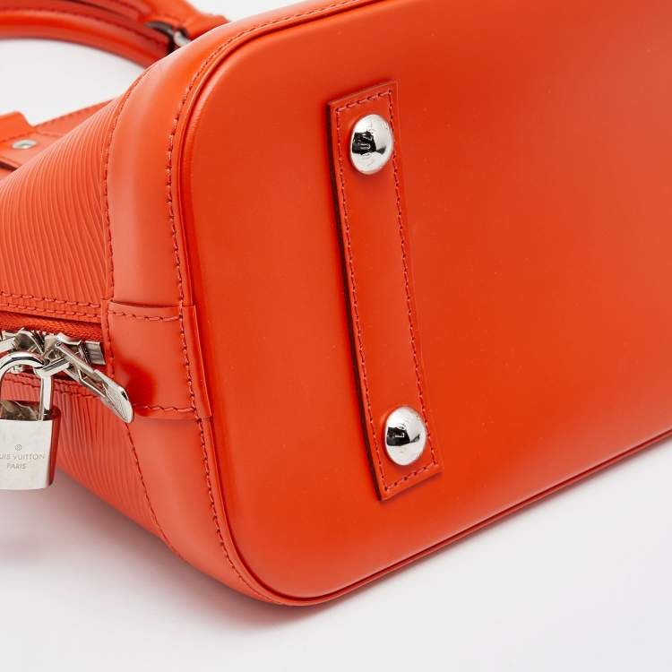 Pre Owned Louis Vuitton Piment Epi Leather Alma PM Bag