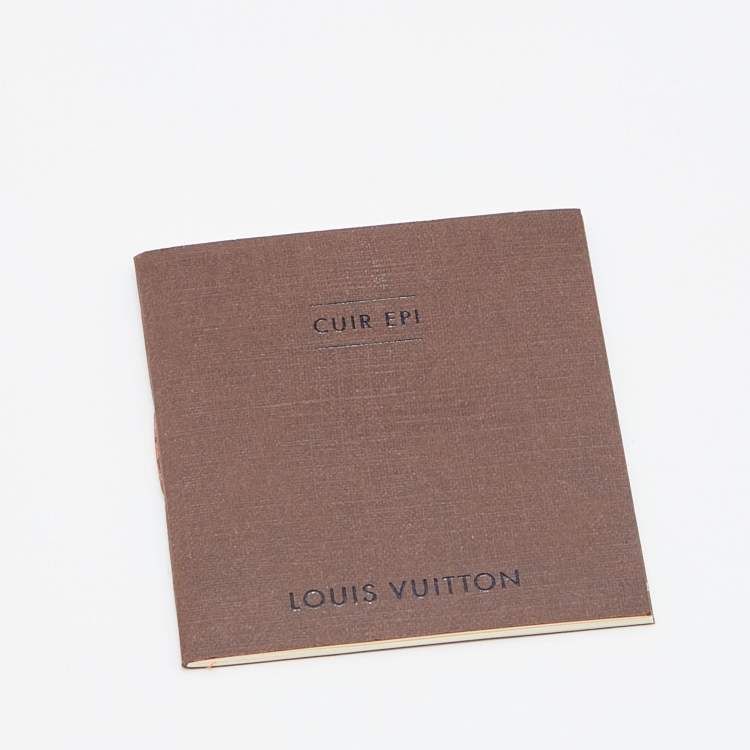 Pre Owned Louis Vuitton Piment Epi Leather Alma PM Bag