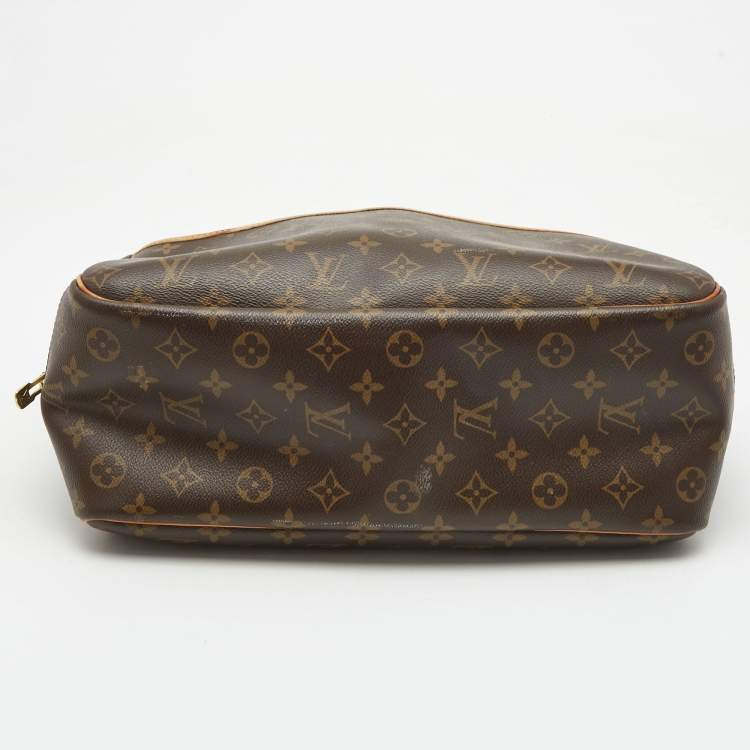 Pre Owned Louis Vuitton Monogram Canvas Deauville Bag
