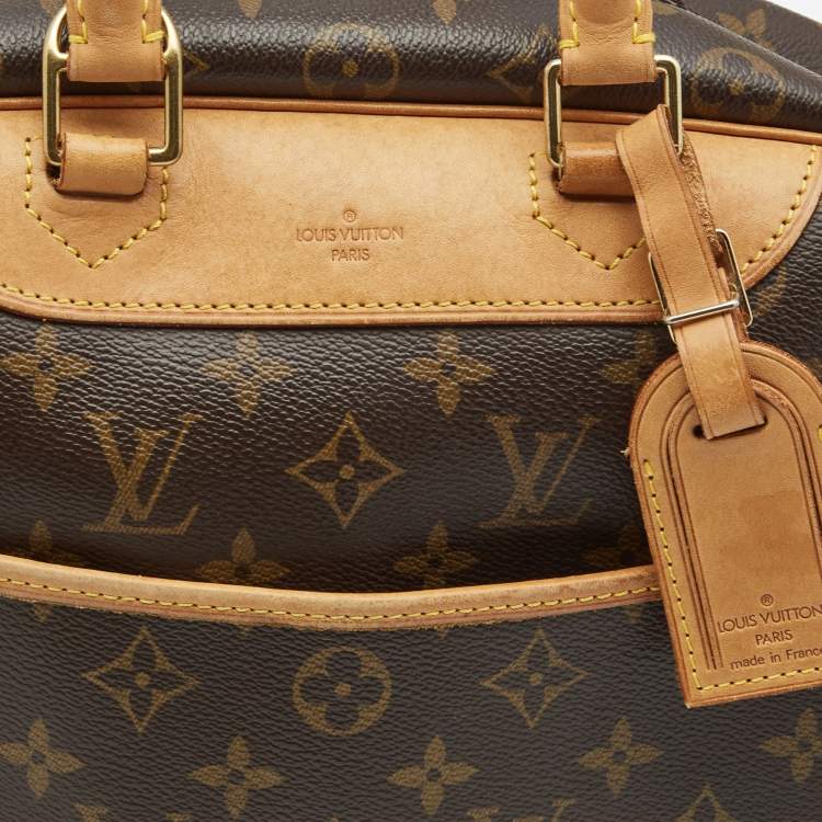 Pre Owned Louis Vuitton Monogram Canvas Deauville Bag