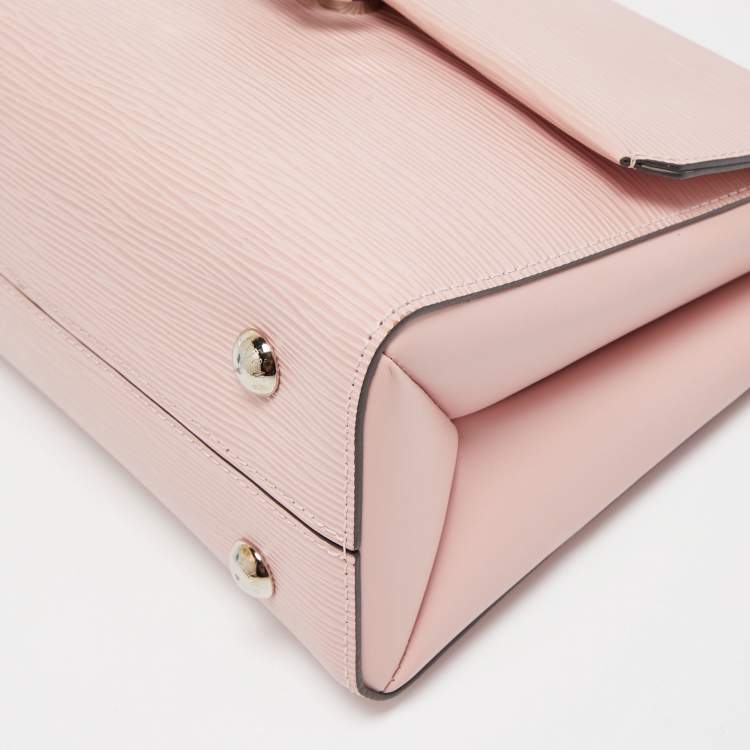 Pre Owned Louis Vuitton Rose Ballerine Epi Leather Grenelle PM Bag
