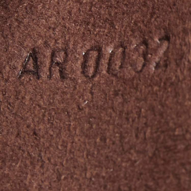 Pre Owned Louis Vuitton Moka Epi Leather Pochette Accessories