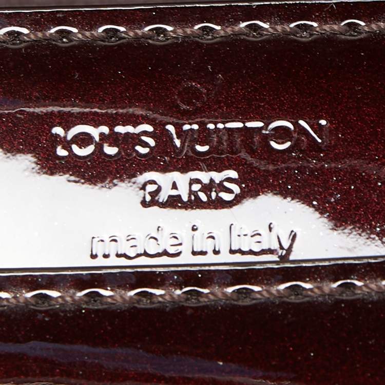Pre Owned Louis Vuitton Amarante Vernis Chain Louise GM Bag