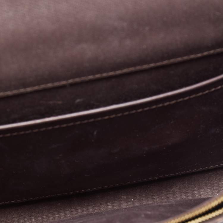 Pre Owned Louis Vuitton Amarante Vernis Chain Louise GM Bag